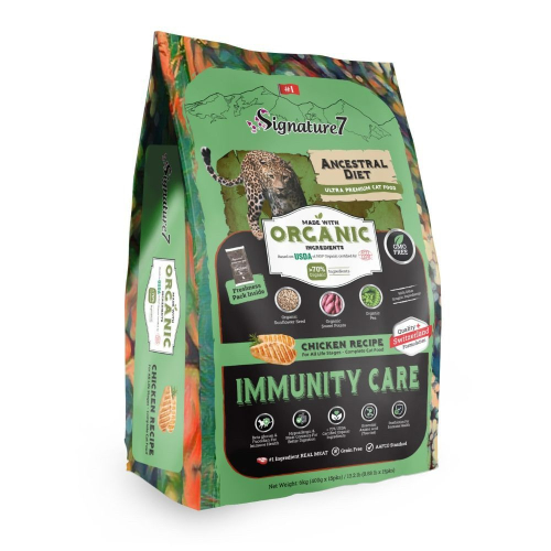 心寵 Signature7 貓飼料 6公斤 水解蛋白飼料 無穀全齡貓糧 獨立包裝 有機食譜 韓國