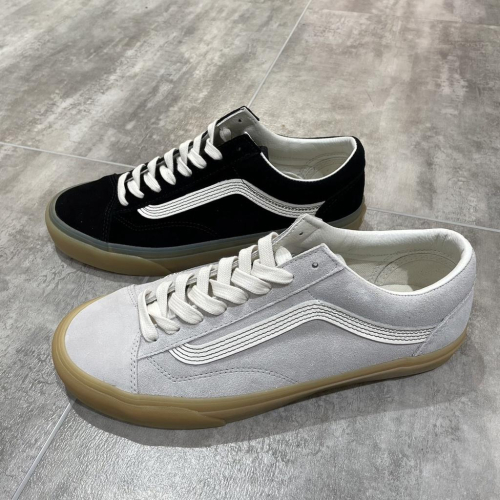 [unclev1966] Vans Style 36 黑色 灰白 膠底 日韓系 簡約 百搭 男女款