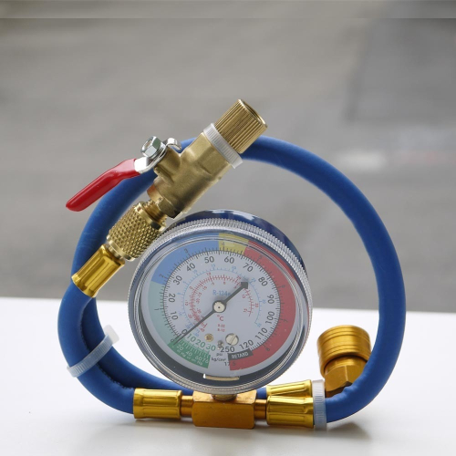 【Top Cool 台灣】CT-258罐裝冷媒充填錶組 R134a冷媒