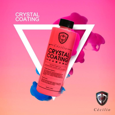 【Cécilio】【結晶膜厚劑】【防潑水、持久】【稀稀神油】【350ml】【消光亮面可】【鍍膜維護】【結晶】汽車美容用品