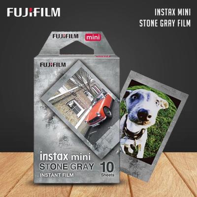 ?正品? 灰邊 底片 FUJIFILM instax mini 拍立得底片 岩石灰 風格款底片 STONE GRAY