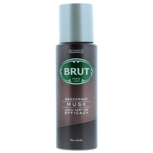 【BRUT 布魯特】男用體香噴霧-濃郁麝香(200ml)【9087】
