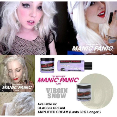 美國 Manic Panic 特殊色 【經典版 Virgin Snow 雪地白】【現貨】