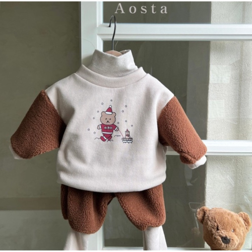 Aosta聖誕小熊上衣