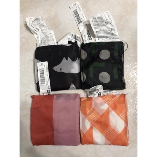 [ IKEA絕版品］? IKEA代購 環保購物袋 口袋型 折疊式購物袋 小巧購物袋 攜帶式購物袋 方便收納攜帶購物袋