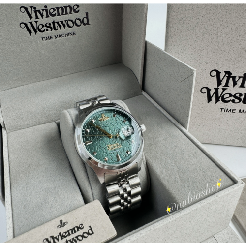 Vivienne Westwood 西太后 綠面錶盤 鋼帶 37mm 薇薇安 女錶 VV261GRSL