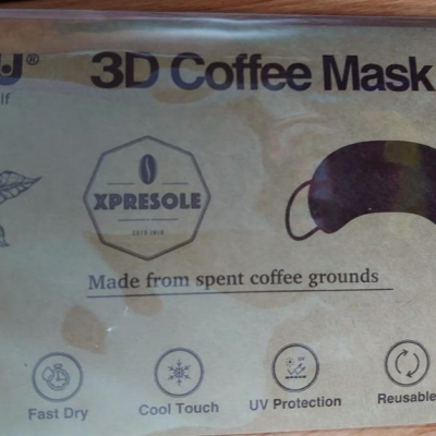 XpreSole 3D立體咖啡口罩套 Ccilu 3D 咖啡紗口罩套