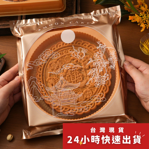 ◎10只入◎半斤/1斤/2斤天宮中秋廣式月餅包裝機封袋/麵包平口袋/可抽真空大月餅包裝袋/花茶茶葉袋/囍餅大餅機封袋