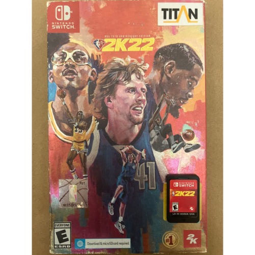NS SWITCH 二手 NBA 2K22