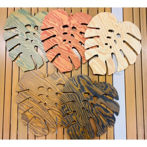 《揪匠JOY WOOD 》/居家小物/療癒植物/鹿角蕨板材/擺攤 /裝飾/造型板/龜背芋
