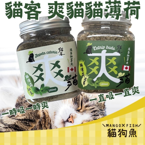 貓客 爽貓加拿大貓薄荷 180ml 貓零食 貓草 貓點心 寵物小點心 貓薄荷 加拿大