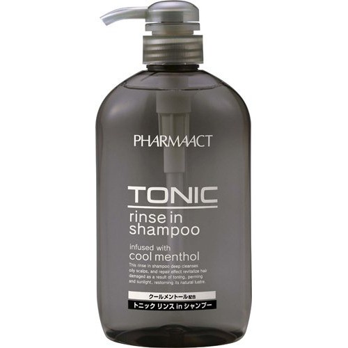 日本品牌 熊野油脂 KUMANO PharmaACT TONIC 潤髮洗髮精 600ml
