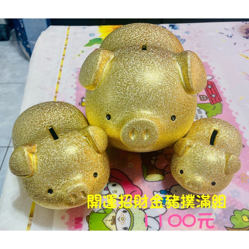 中小2隻金豬