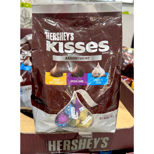 Costco好市多 Hershey＇s Kisses 綜合巧克力 900公克 好時 賀喜 chocolate 水滴巧克力