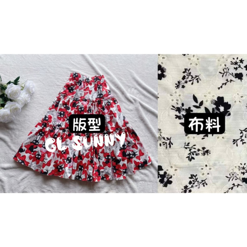 白花媽媽裙