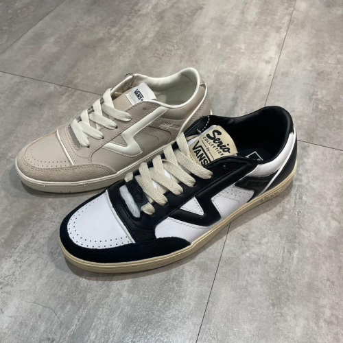 [unclev1966] Vans SERIO x Lowland JMP 黑白熊貓 卡其 底筒 滑板鞋 仿舊 男女款
