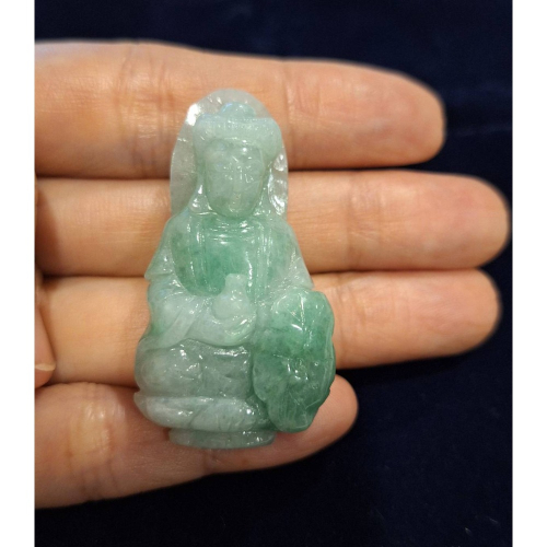 先收款, 後出貨, 店到店寄出. 玉觀音項鍊墜子一尊