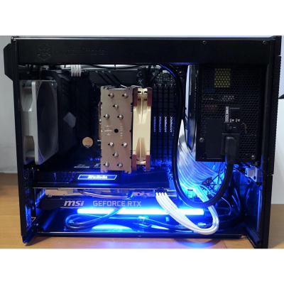 【小熊♫MOD】銀欣 SilverStone SST-SG10B x 客戶ＤＩＹ模組線材展示分享//