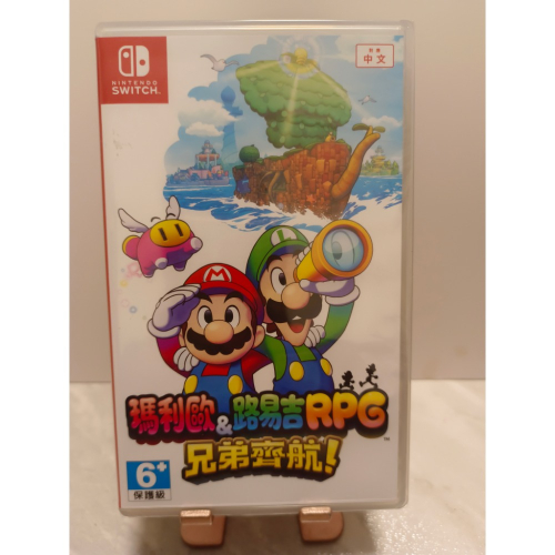 Switch 二手遊戲片 瑪利歐&路易吉 兄弟齊航