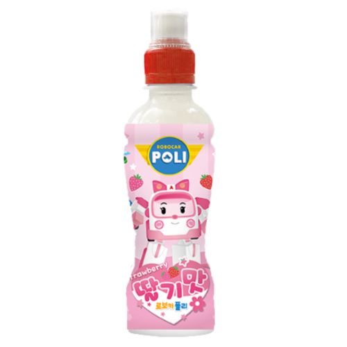 京田製菓 波力酸乳風味飲料 草莓口味 220ml 56039