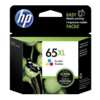 HP 65XL Tri-color Original Ink Cartridge N9K03AA