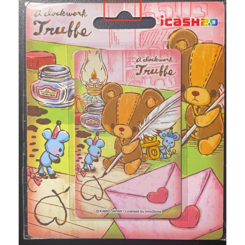 ?現貨?發條小熊 Love letter icash2.0