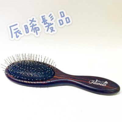 ✝️辰晞髮品✝️ FAWEIO髮葳鵝專業SM-908高級大釘梳 梳子 針梳 按摩頭皮梳 晚妝梳 MIT