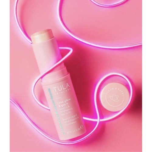 美國代購Tula eye balm 眼部鎮定舒緩提亮喚醒眼霜棒glow hour brightening