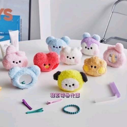 BT21 Minini 毛絨手鏡