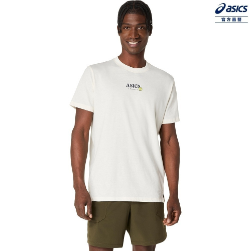 = 威勝 運動用品 = 25年 Asics 男 短袖上衣 網球系列 2041A351-100
