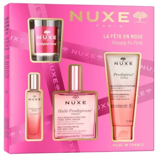 《西班牙代購》巴黎歐樹 Nuxe Prodigieux Florale保養套組