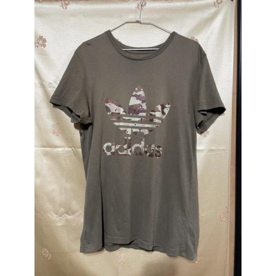 adidas 迷彩logo T-shirt
