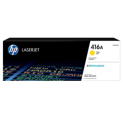 HP 416A 黃色碳粉匣 W2042A