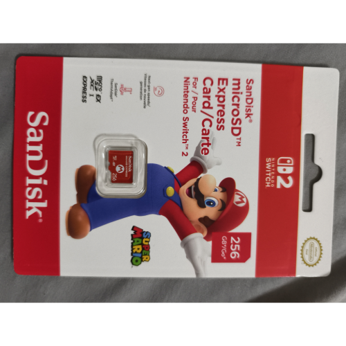 Switch 2 專用特規記憶卡