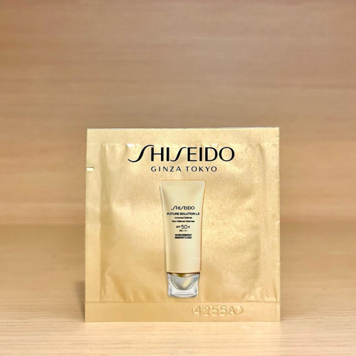 栗子美妝?｜全新升級 SHISEIDO 資生堂 時空琉璃LX 極上御藏 防禦精華乳 S 1ml 試用包 專櫃中文標