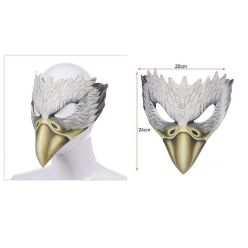 現貨台灣-動物面具/半臉面具/老鷹面具