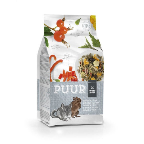 【三隻小豬寵物用品】~荷蘭偉特PUUR龍貓飼料500g-2025.01