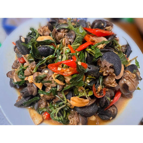 辣辣蝸牛炒（大份）