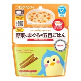 日本kewpie 野菜鮪魚什錦炊飯(12M+) 寶寶飯 08684