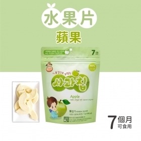 韓爸田園日記 寶寶乾水果片系列(12g/包) 蘋果片 (7個月以上可食用) 24036