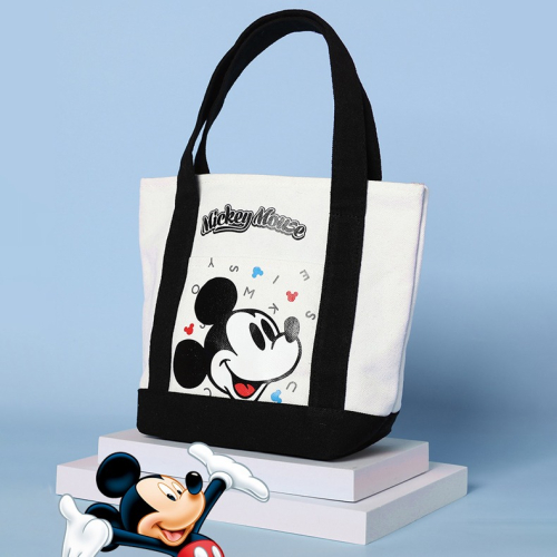 Disney迪士尼米奇手提帆布包