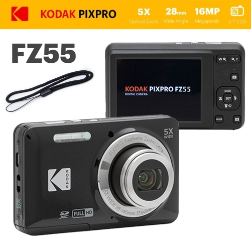 【eYe攝影】現貨 含稅 日本 柯達 KODAK PIXPRO FZ55 16MP 數位相機 5X 光學變焦 傻瓜相機
