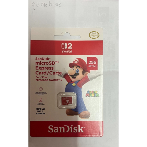 NS2 microSD Express特規記憶卡 256G 全新未拆