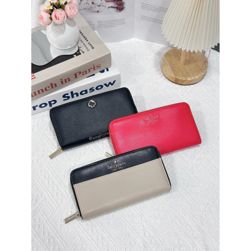 美國代購 台灣現貨 kate spade KS 拉鍊長夾