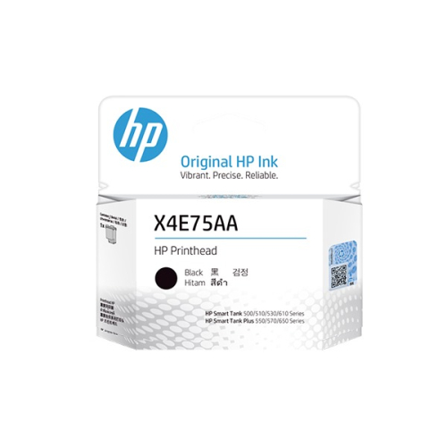 加碼送7-11咖啡券★HP惠普-原廠Smark Tank GT黑色更換列印噴頭 (X4E75AA)