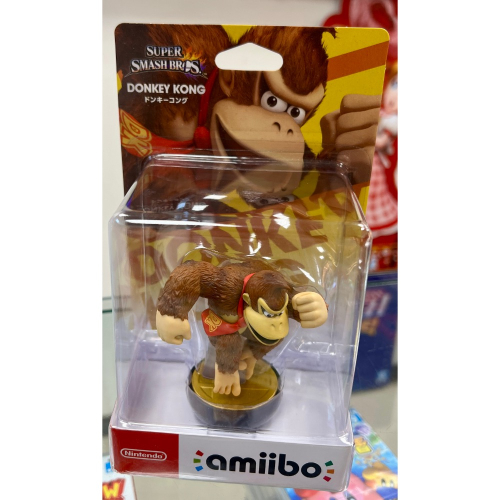 （不含遊戲） 任天堂 AMIIBO SWITCH 任天堂明星大亂鬥 大金剛 咚奇剛 DONKEY KONG［遊戲頻道］