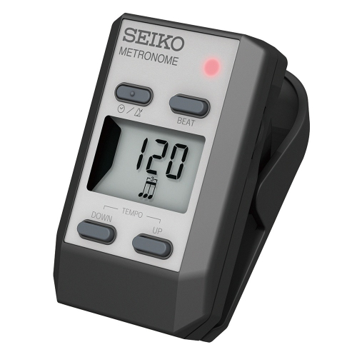 陽光琴行 全新 公司貨 SEIKO 節拍器 DM51 銀色 夾式電子節拍器 公司貨 附保固卡