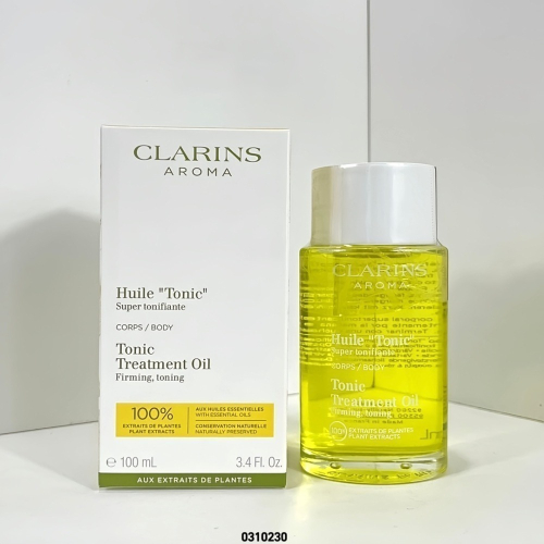 ?59Qoo批發?CLARINS克蘭詩 身體調和護理油 100ml/瓶 冷壓萃取 迷迭香 天竺葵 薄荷精油-撫紋油