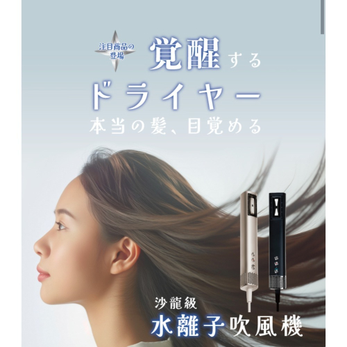 Gelovery沙龍級水離子吹風機 (黑)