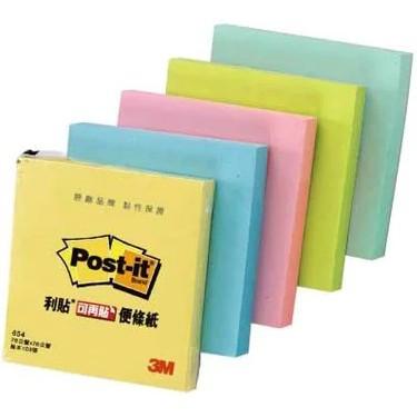 3M 654 可再貼便條紙 便利貼 可再貼 便條紙 100張/本 利貼